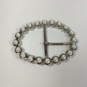 Boucle Nantes perles argent